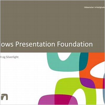 Windows Presentation Foundation Templates